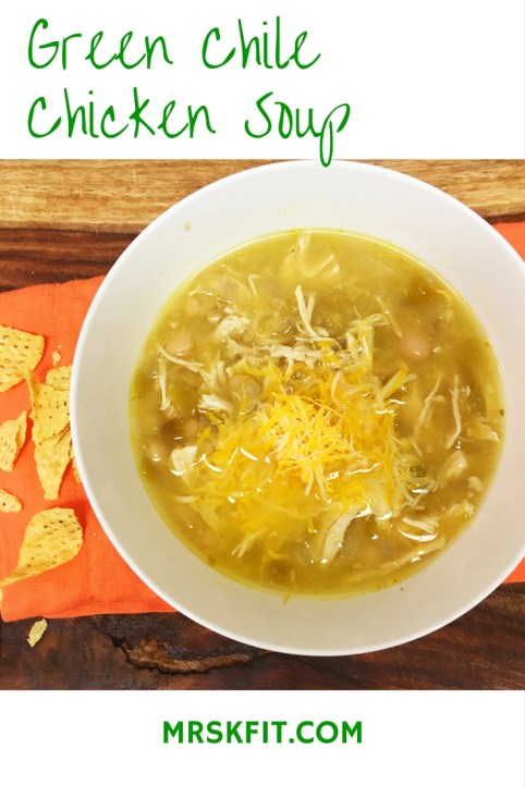 green chile chicken soup