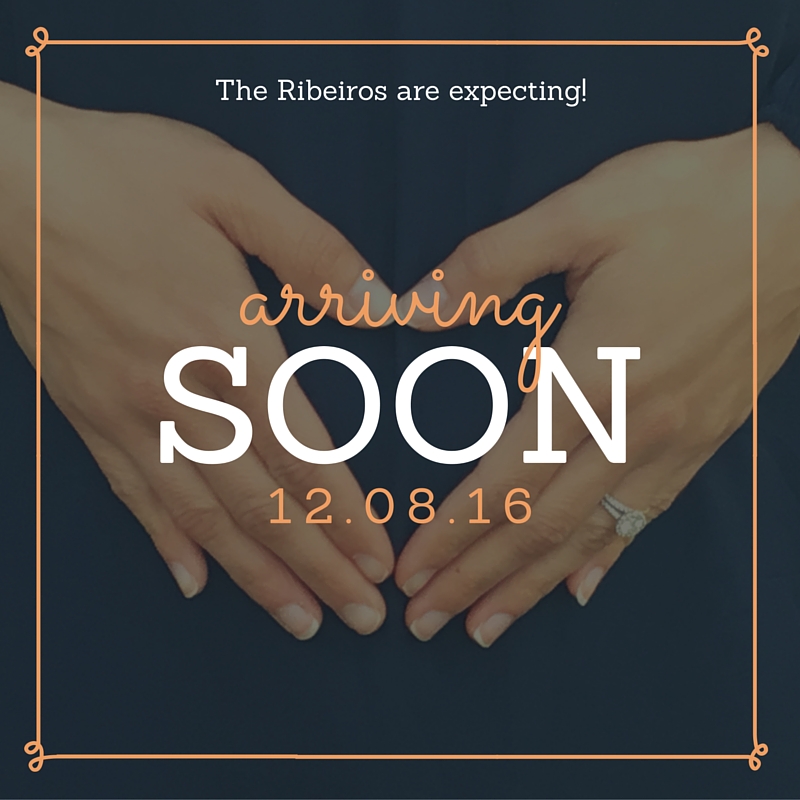 The Ribeiros are expecting!